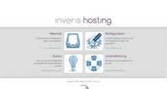 Desktop Screenshot of inveris-hosting.de